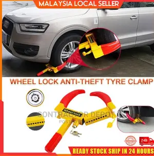 Trailer Wheel Clamp for Security