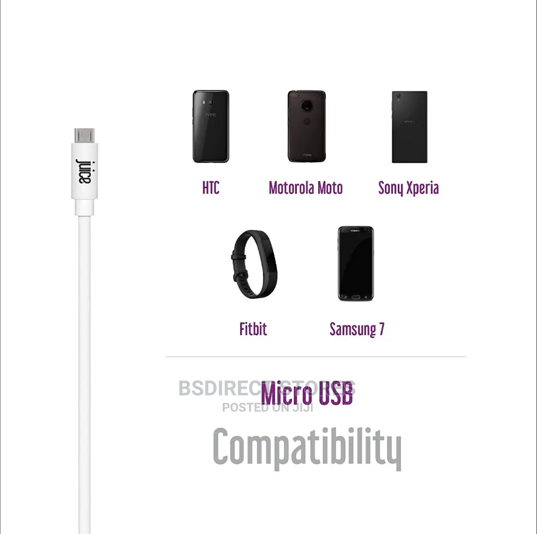 Juice XXL 3m Micro USB Date Charge Sync Cable Universal