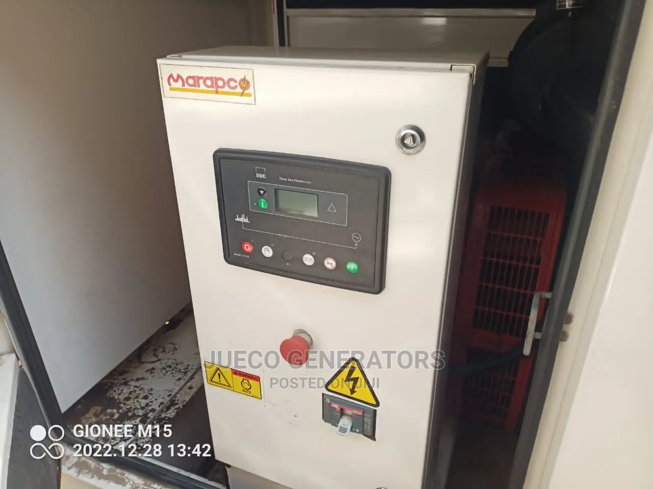 100kva Marrapco Soundproof Generator for Sale.