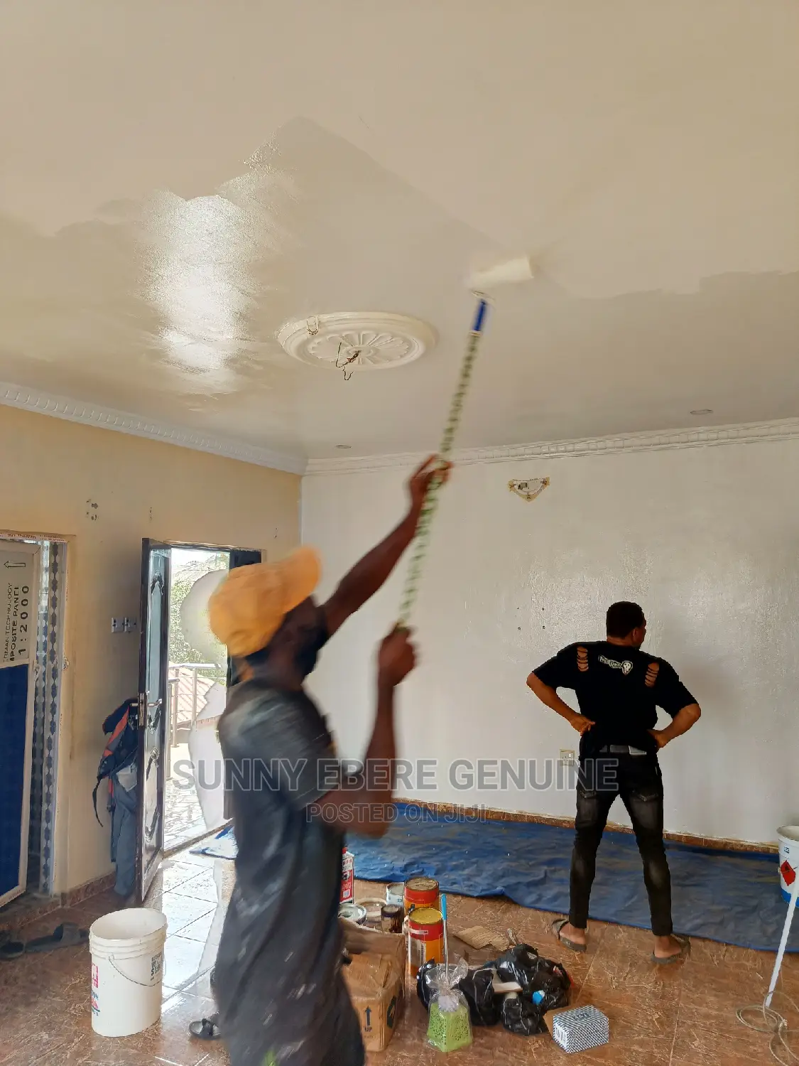 Satin White Paint, Polyurethane Paint 20l