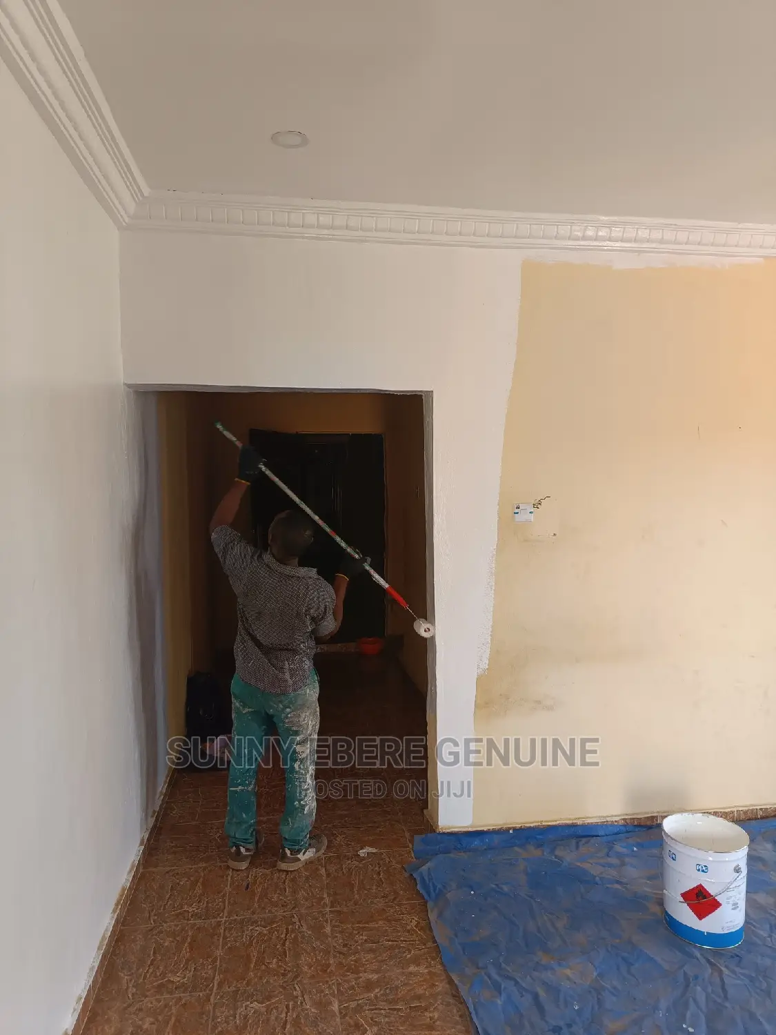 Satin White Paint, Polyurethane Paint 20l