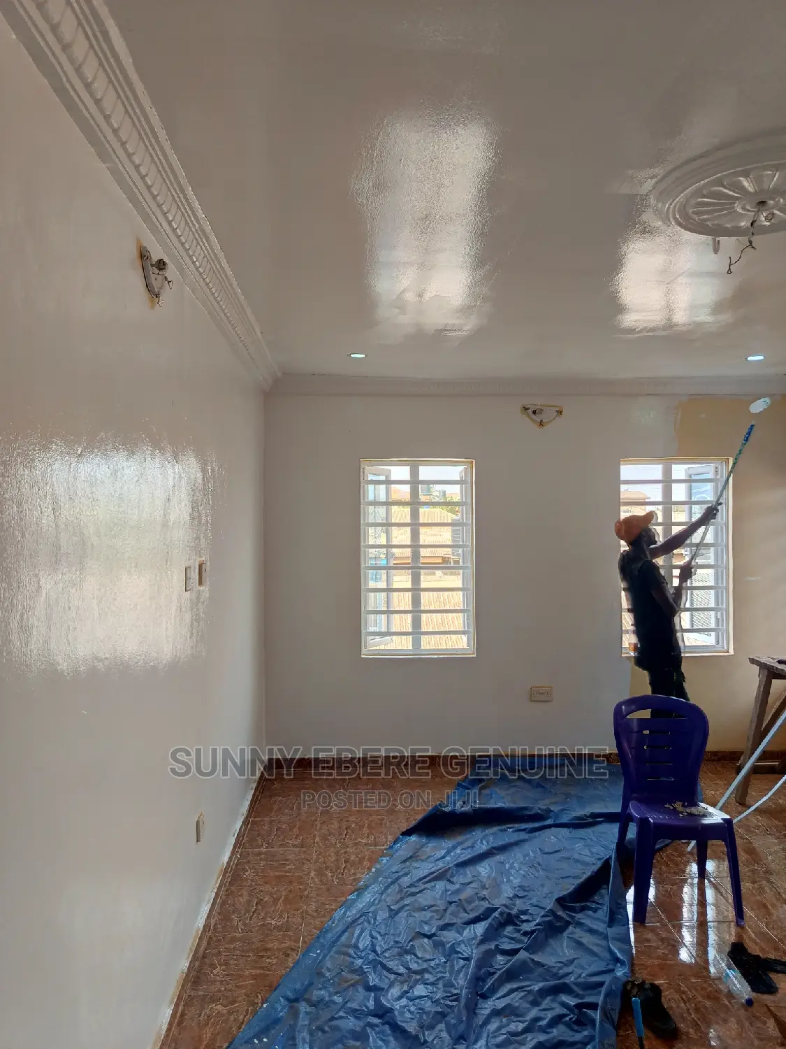 Satin White Paint, Polyurethane Paint 20l