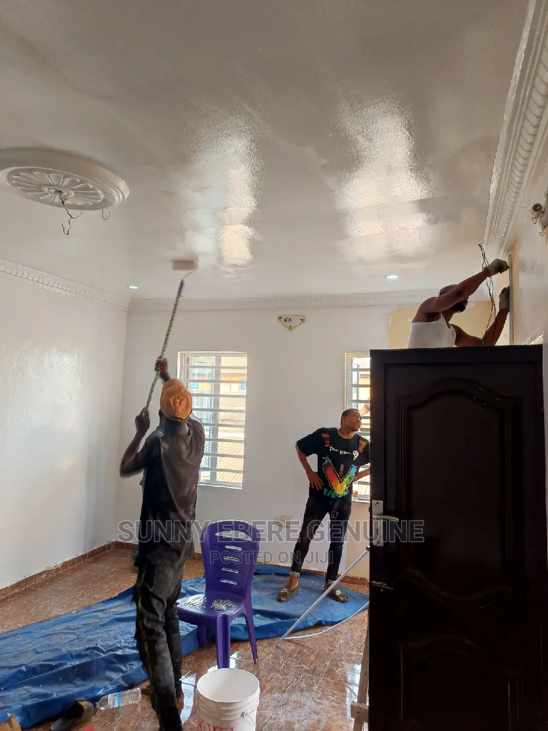 Satin White Paint, Polyurethane Paint 20l