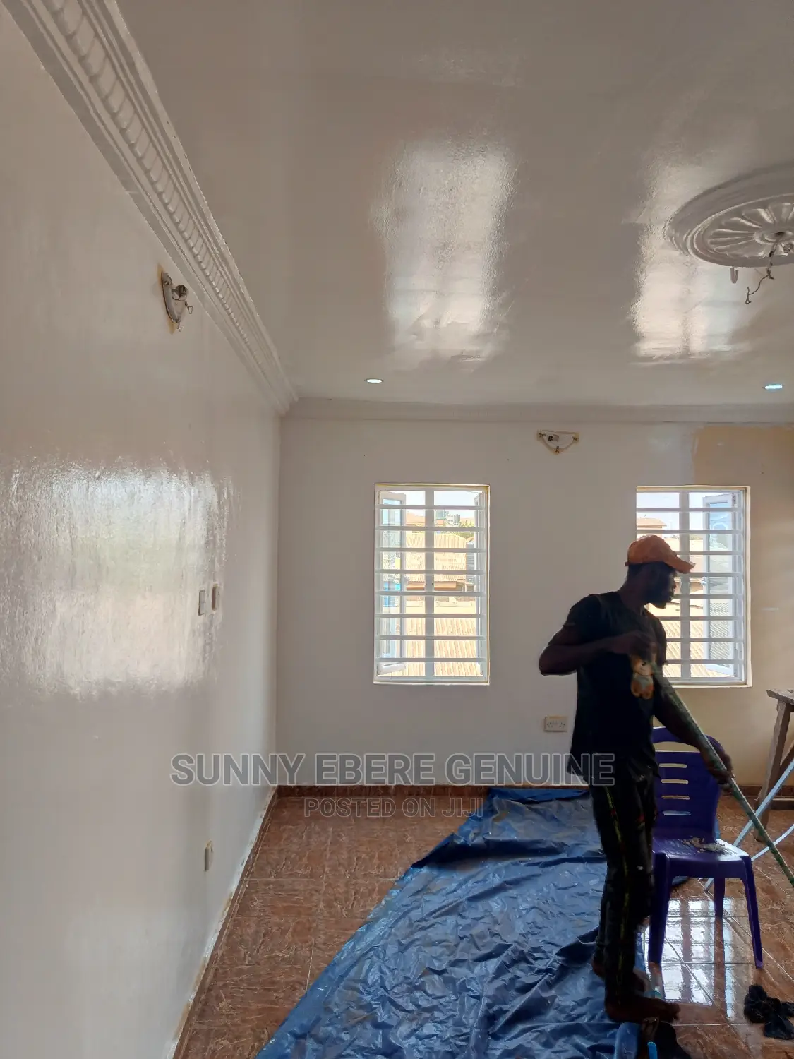 Satin White Paint, Polyurethane Paint 20l