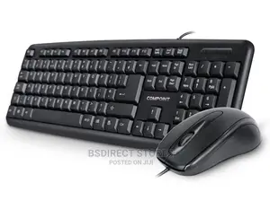 LMS Data Multimedia Wired USB Full Size Keyboard and Mouse