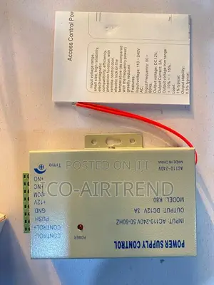 Photo - Door Access Control Power Supply AC 110-240v to Dc12v 3A 30W