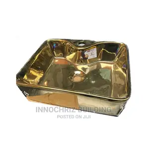 Gold Countertop Basin (657T8)