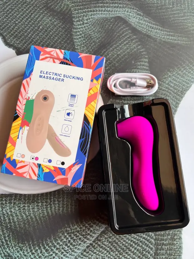 Hq: Electric Sucking Massager Dildo Vibrator for Her for sale - Spice  Online Market/Logistics  Price:  37,800 on Jiji.ng [Ikeduru]