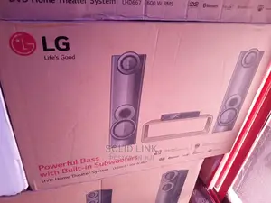 Lg Powerful Bass With Built in Subwoofer Home Theater System