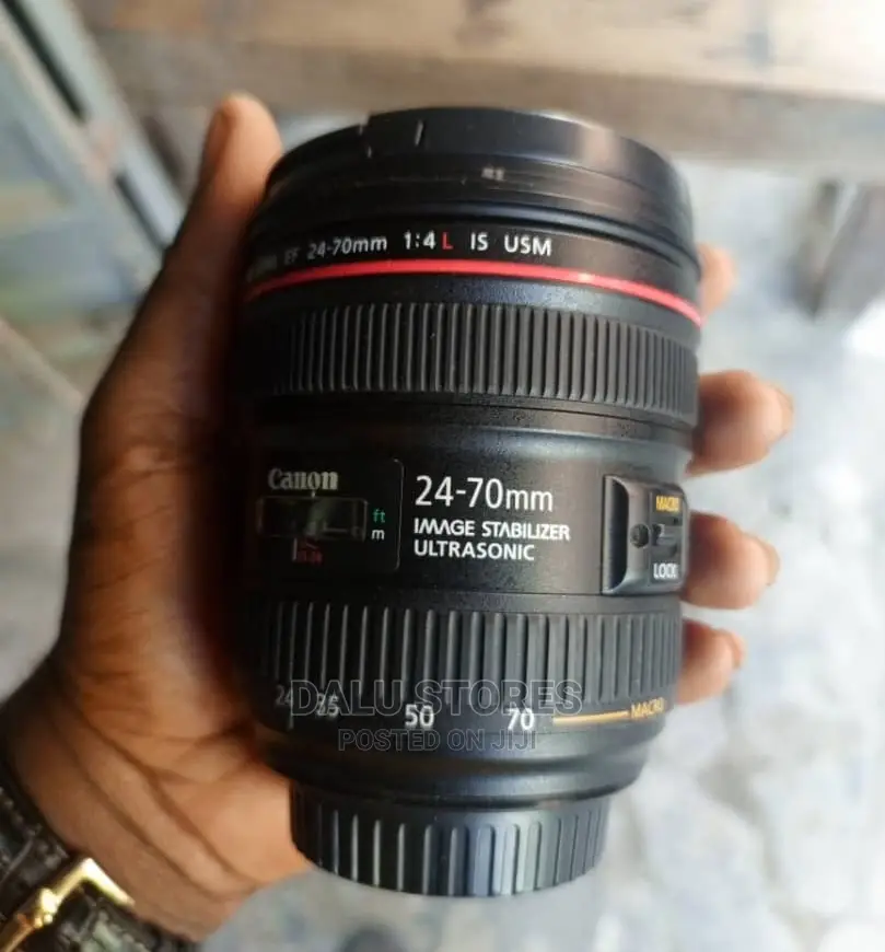 Canon Ef 24-70mm F4 Usm Lens - DALU STORES Price: ₦ 650,000 on Jiji.ng ...