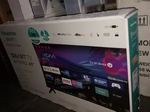 New 43" Hisense Smart TV, A4 Series.