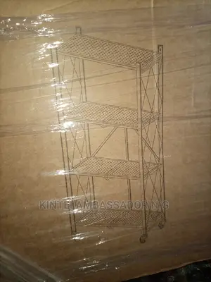 4-Tier Foldable Kitchen Rack - 120 X 34 X 71cm