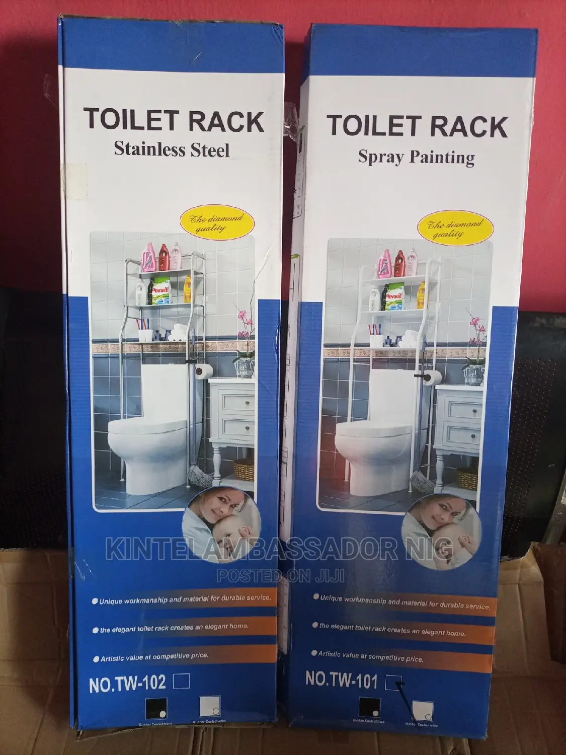 3 Tier Over Toilet Storage Rack