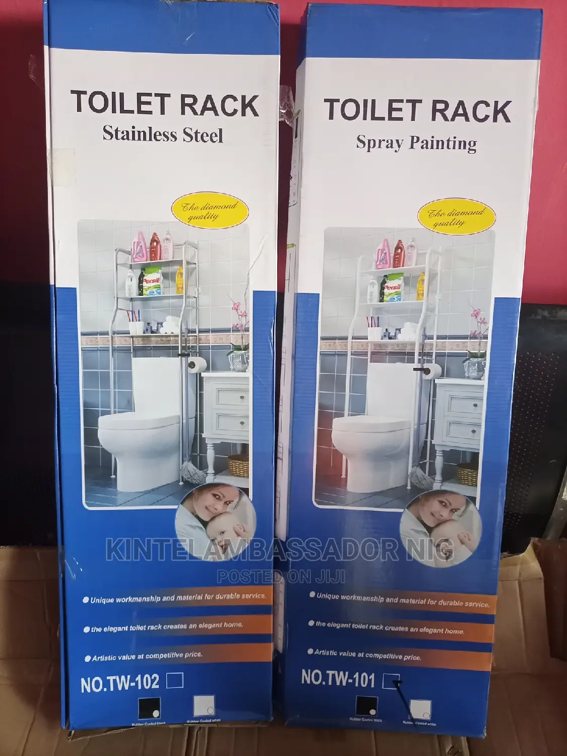 3 Tier Over Toilet Storage Rack