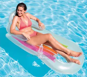 Swimming Floater With Back Rest and Water Holder