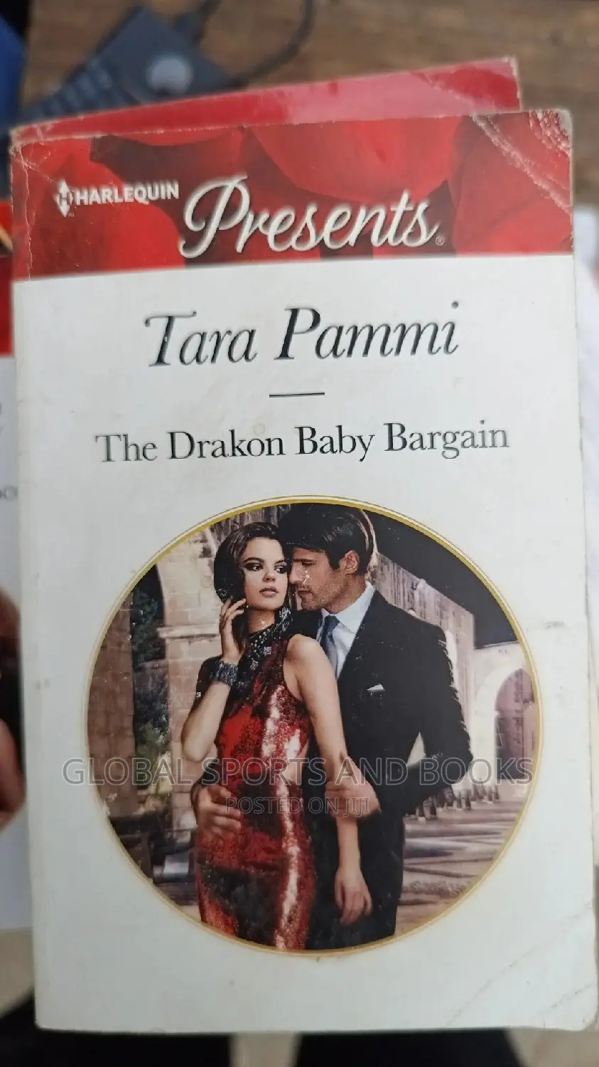 Harlequin Present White and Red