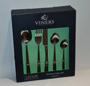 Viners Elegance Cutlery 34 Piece /8 Place Settings Giftbox