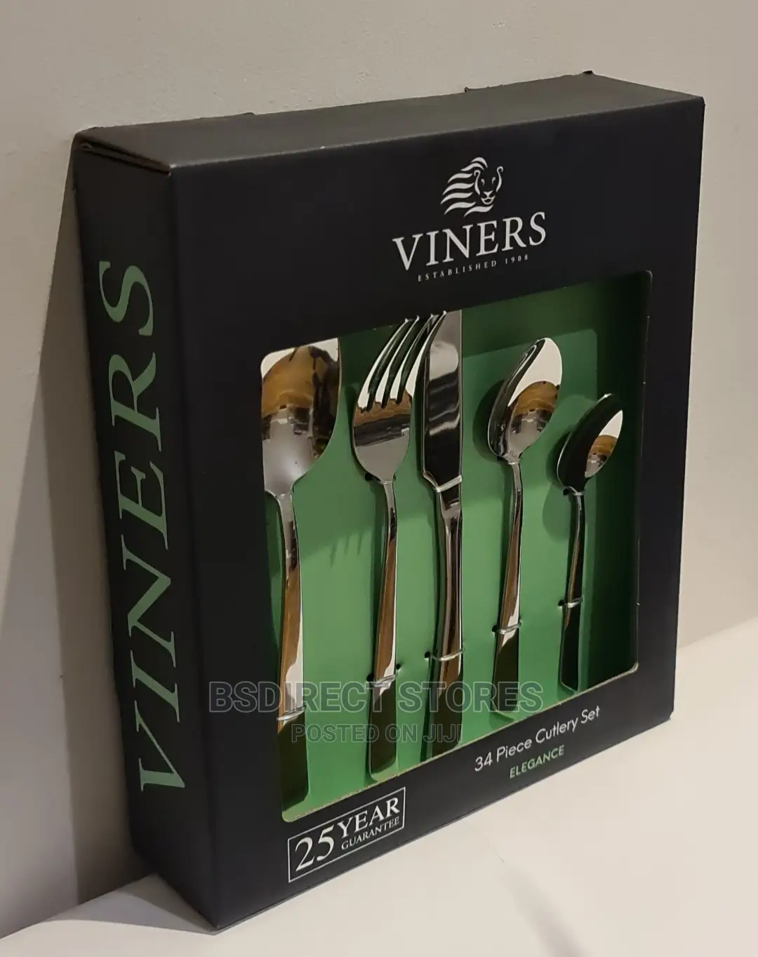 Viners Elegance Cutlery 34 Piece /8 Place Settings Giftbox