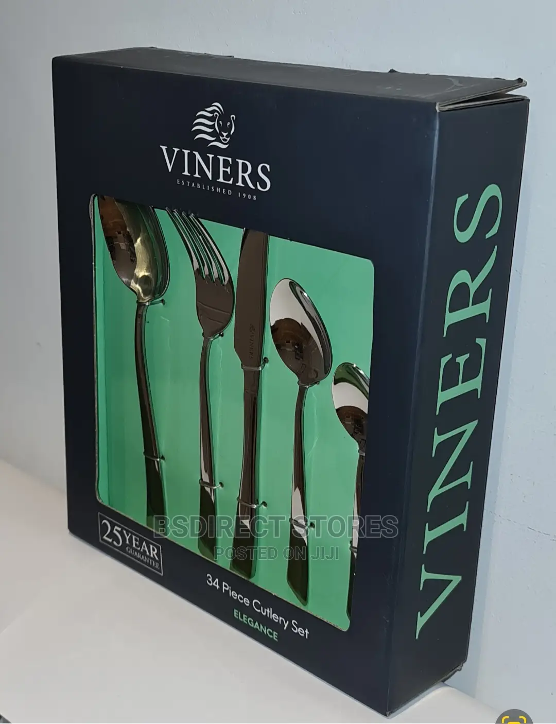 Viners Elegance Cutlery 34 Piece /8 Place Settings Giftbox