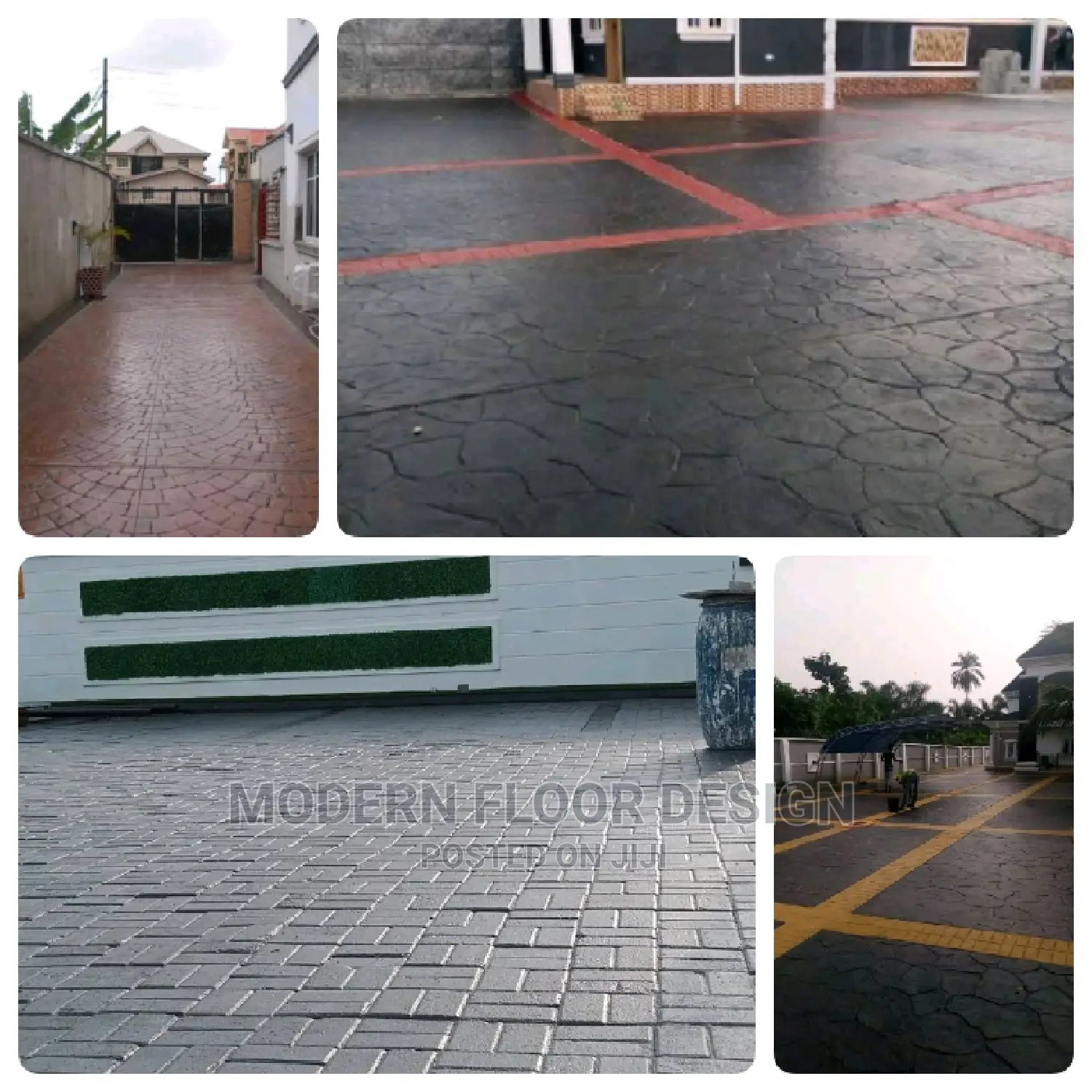 R R Modern Stamps Floor
