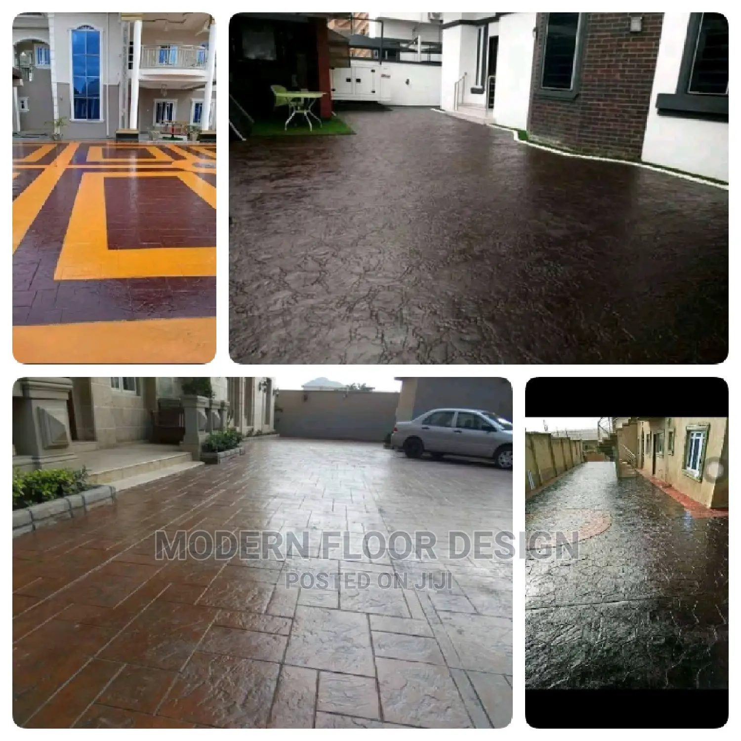R R Modern Stamps Floor