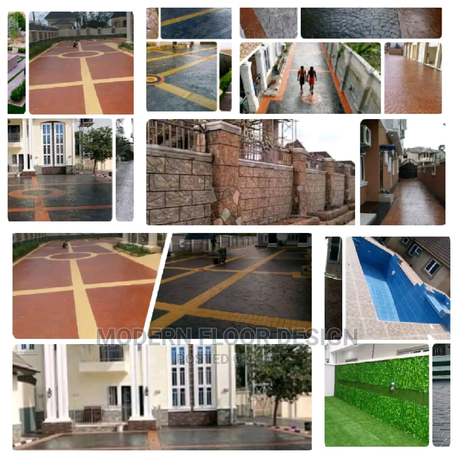 Most Authentic Modern Stamps Floor