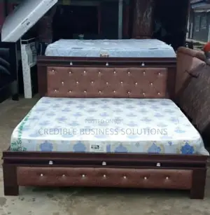 6x6ft Bed Frame With Foam
