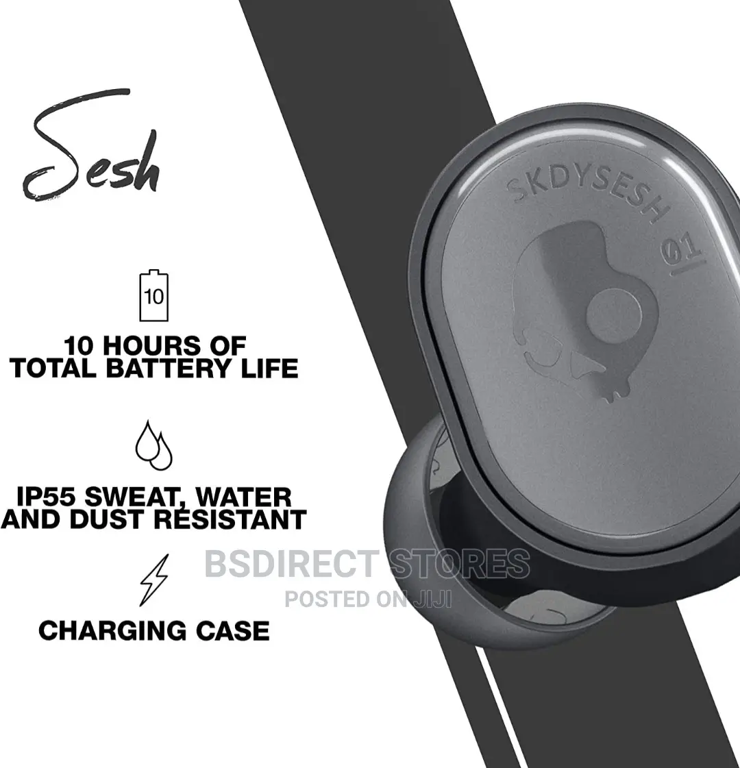 Skullcandy Sesh True Wireless Earbuds With Charging Case