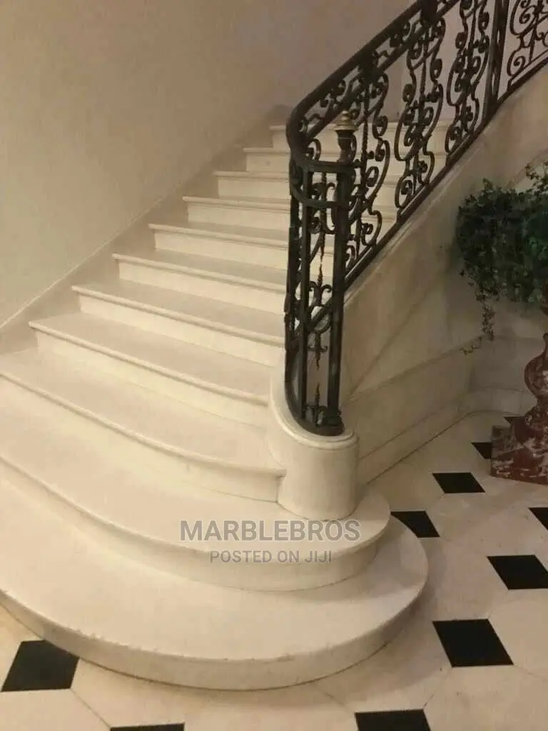 Marble Staircase Finishing MB