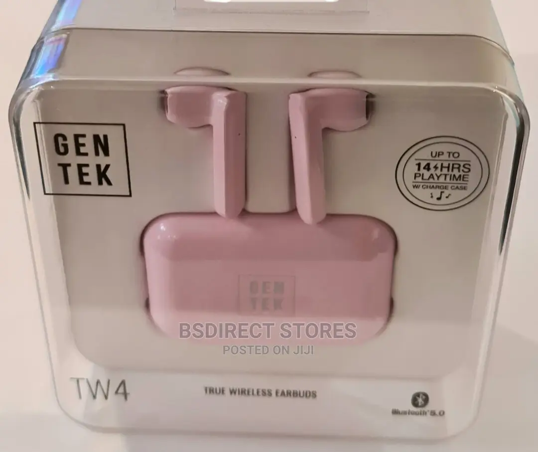 Gentek TW4 True Wireless Earbuds Bluetooth 5.0 Charging Case