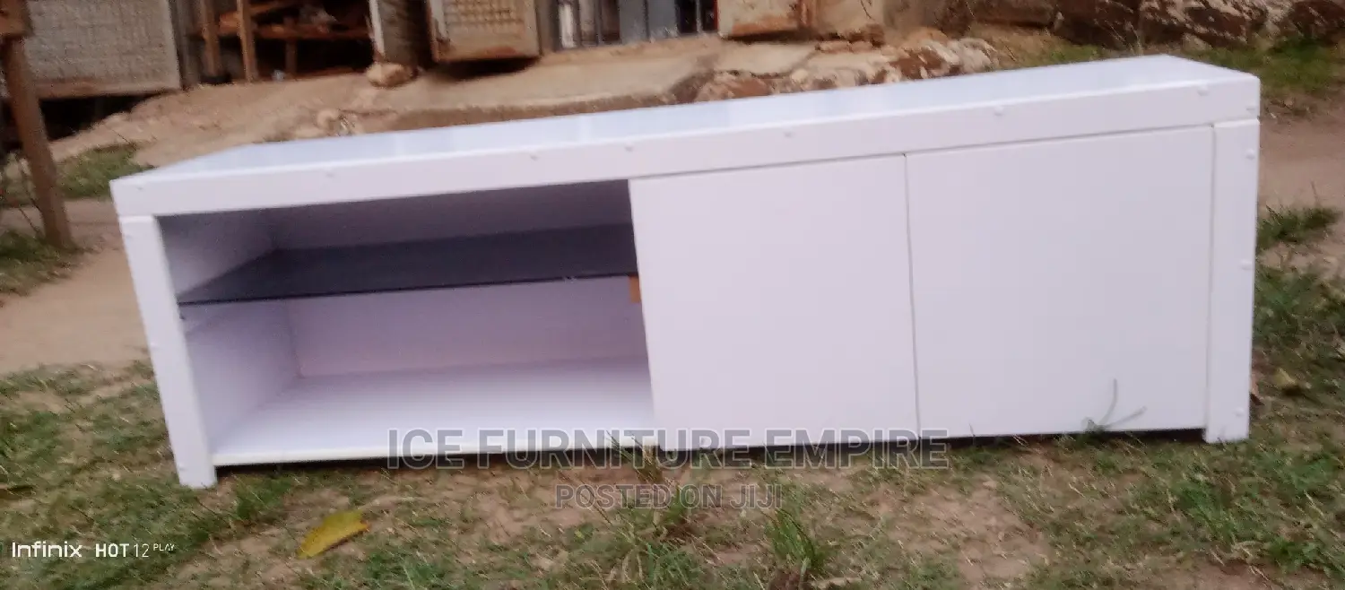 White Television Stand