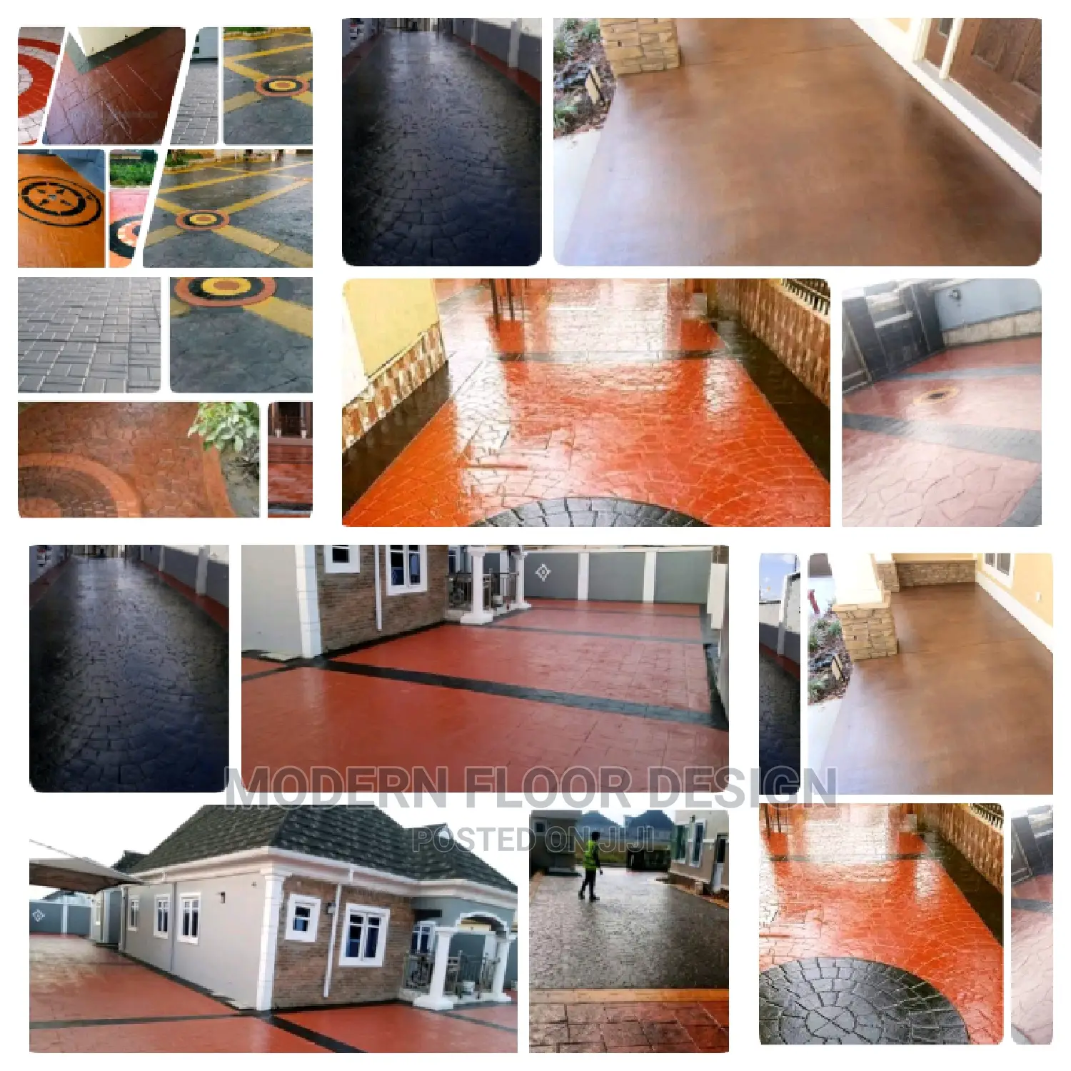 Nelsonical Stamps Floor