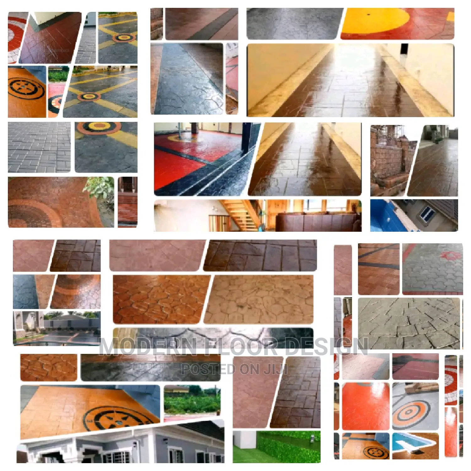 Nelsonical Stamps Floor