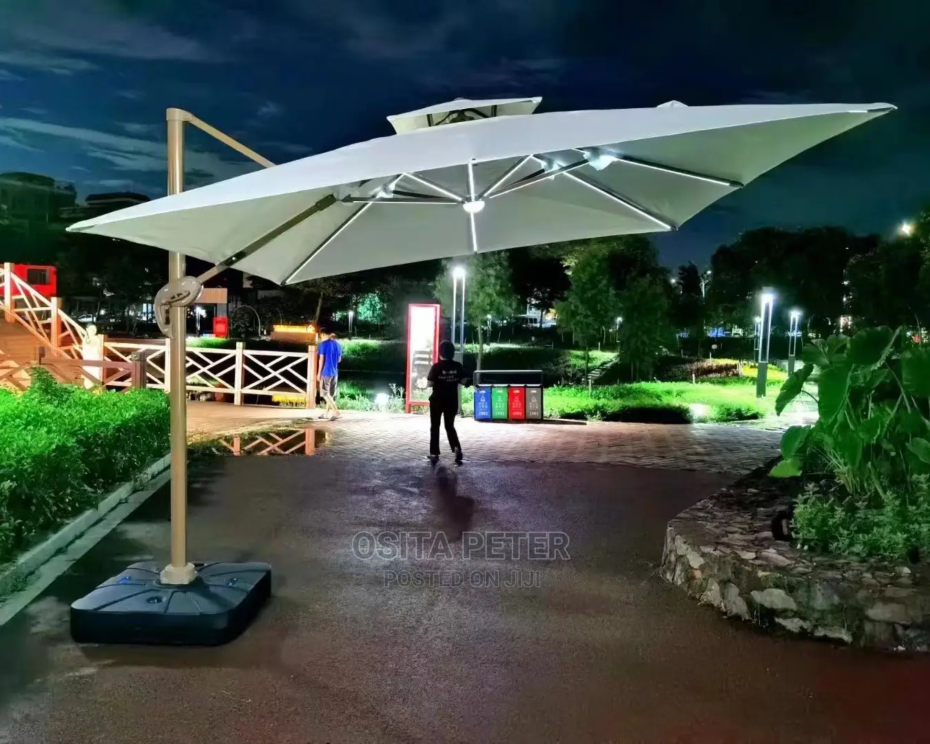 Outdoor Canopy With Solar