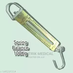 Portable Spring Balance Scale Weigh Up to 100kg