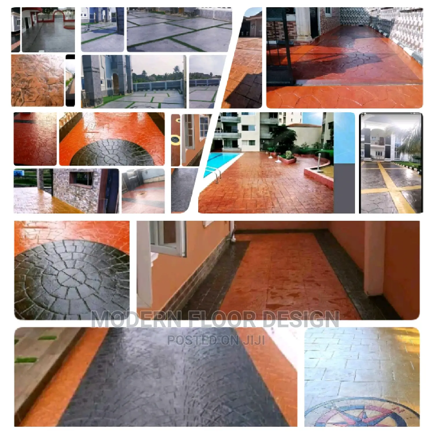 Renovation Modern Stamps Floor