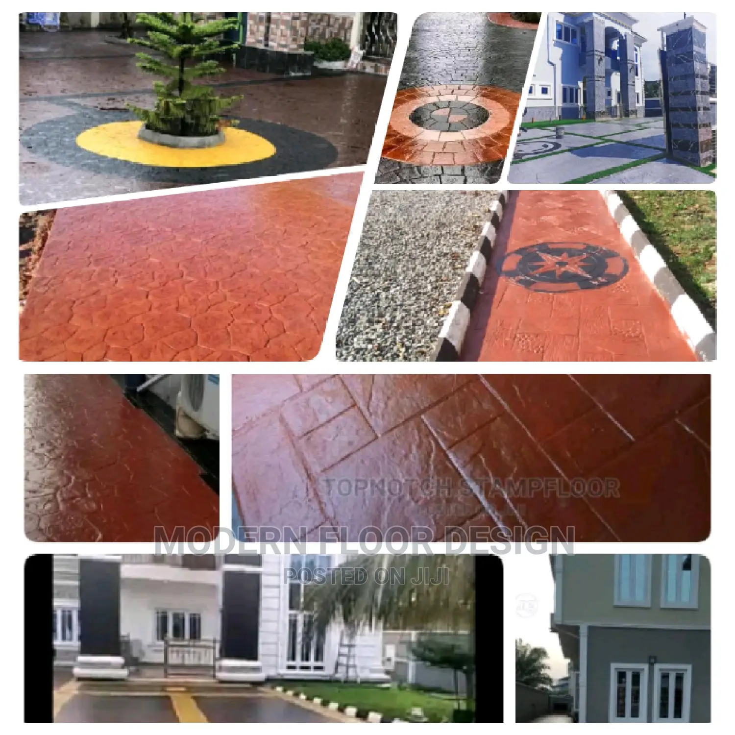 Cemech Stamps Floor