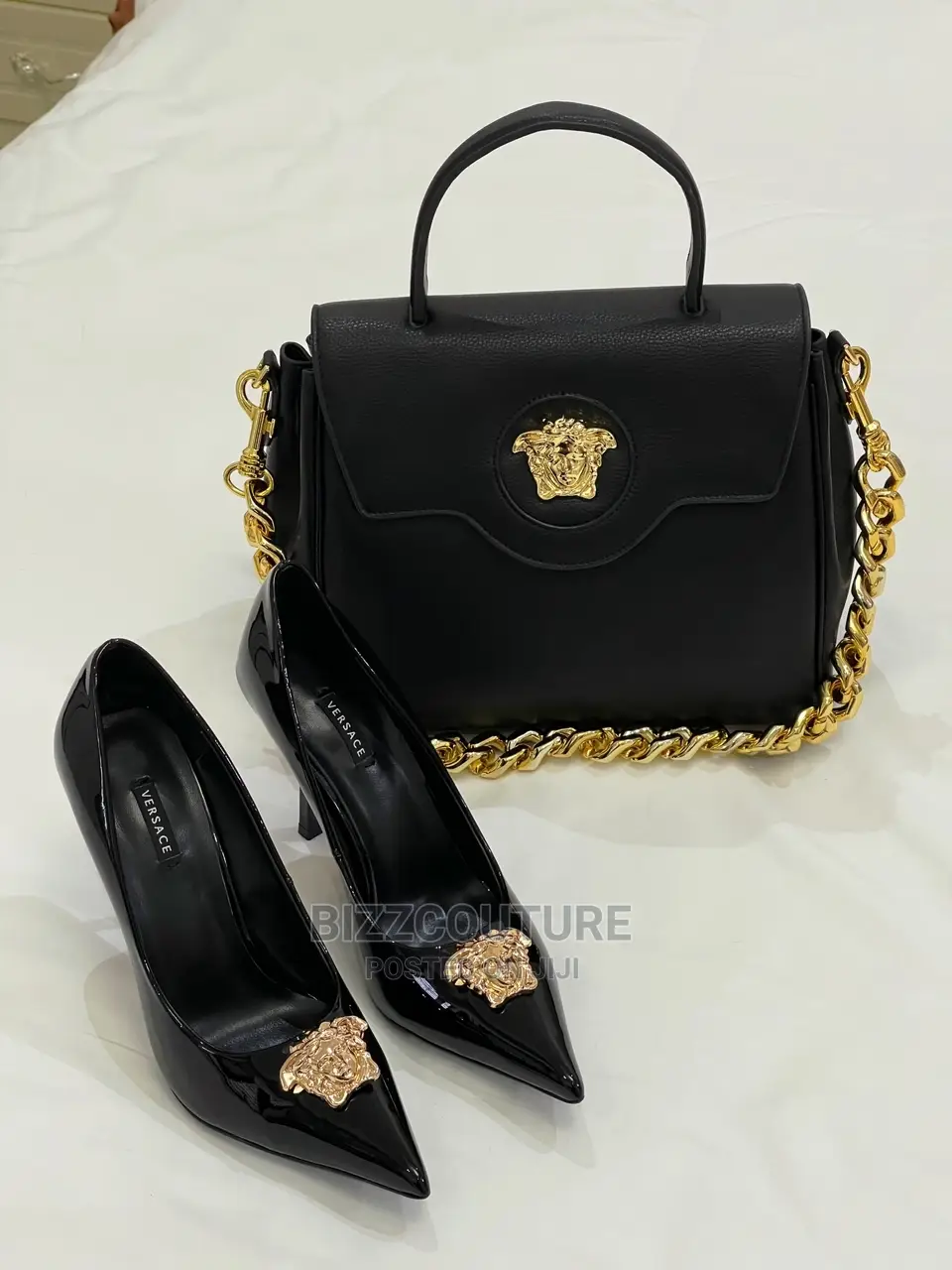 Original VERSACE BAG SHOE Available in Store