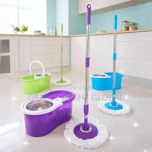 Spin Mop and Bucket