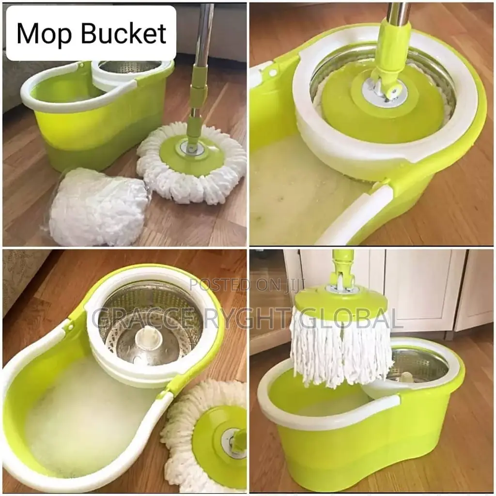 Spin Mop and Bucket