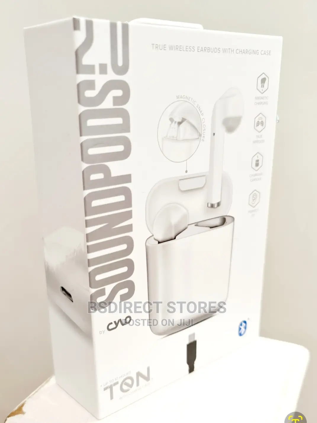 Cylo Soundpods 2.0 True Wireless Bluetooth Charging Case