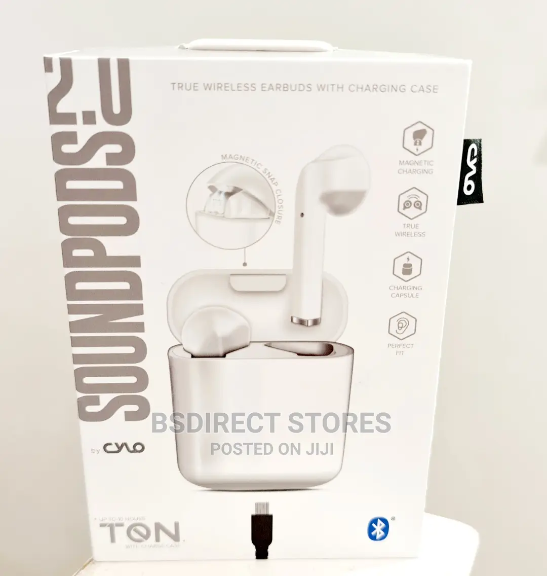 Cylo Soundpods 2.0 True Wireless Bluetooth Charging Case