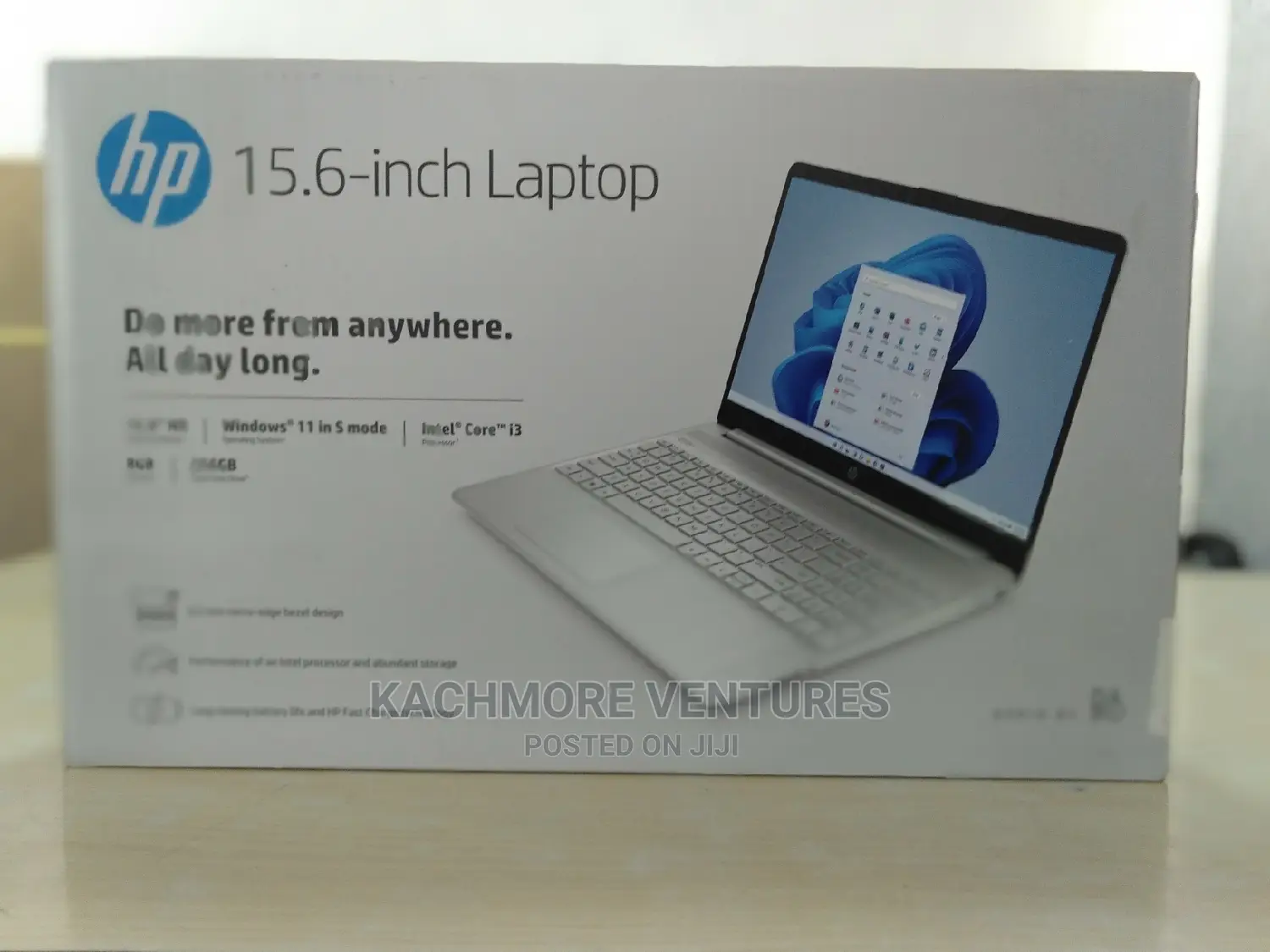 New Laptop HP 15 8GB Intel Core I3 SSD 256GB