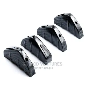 Carbon Fiber Universal Car Triangular Rear Lip Modification
