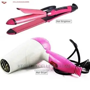 Nova Hair Straightener, Curler Professional Hair Dryer