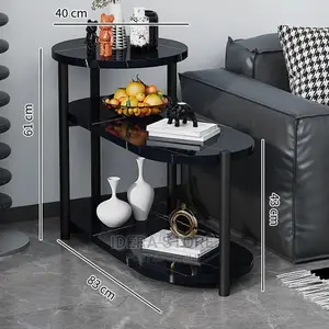 Nordic Marble Wood Design Bed Side Table