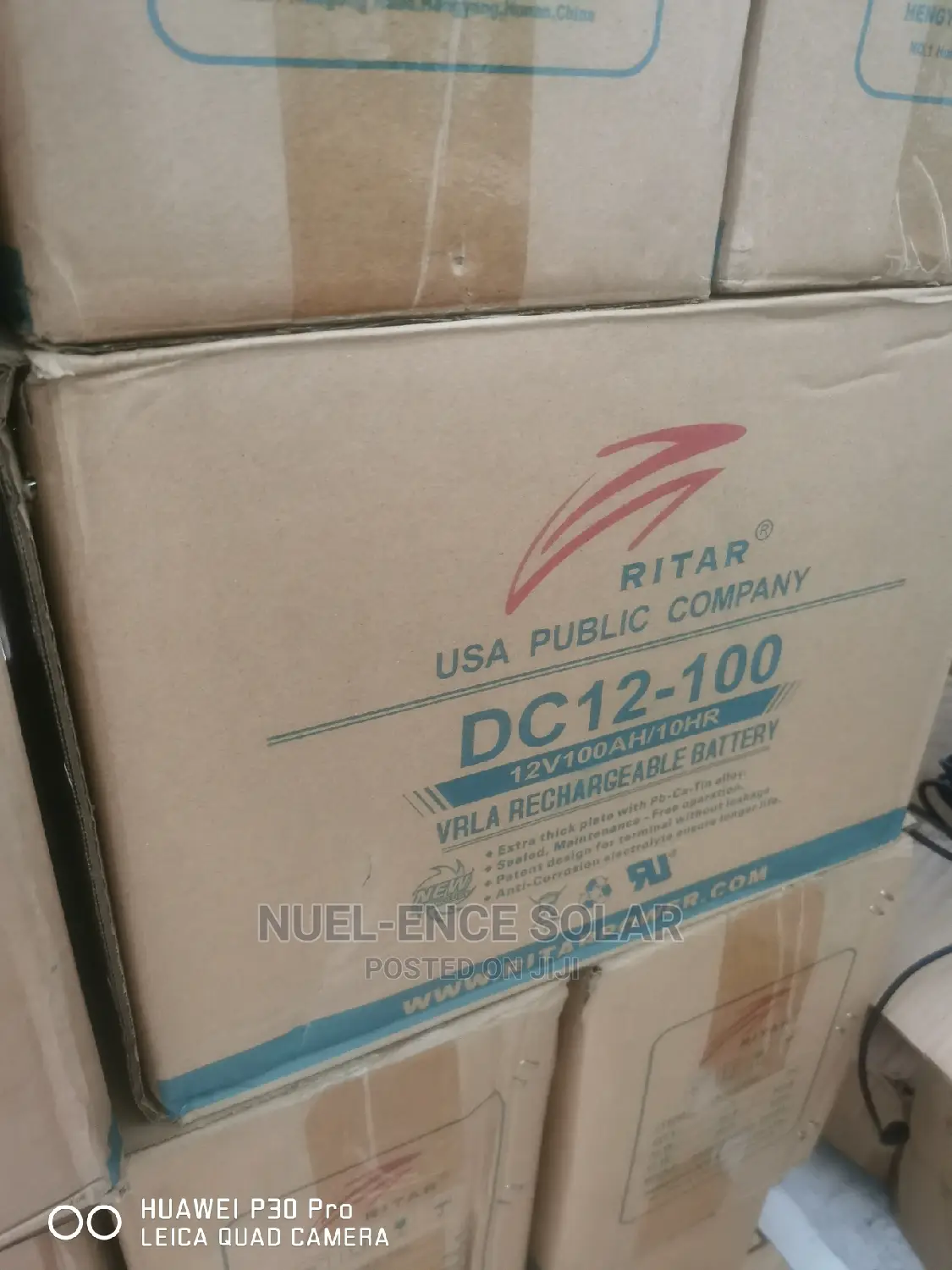 12v 100ah Ritar Battery