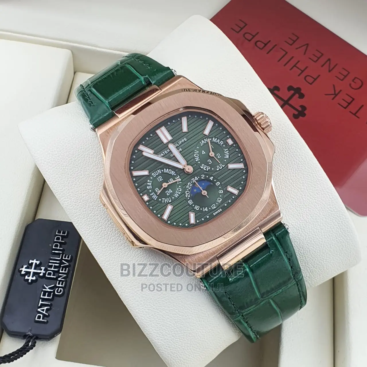 Original PATEK PHILIPPE Leather Strap Available in Store