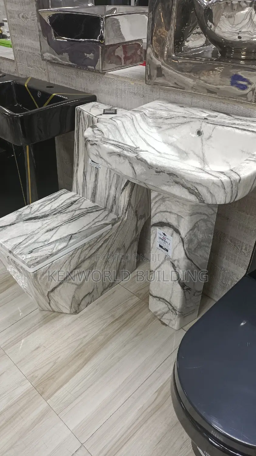 Luxury Marble Water Closet