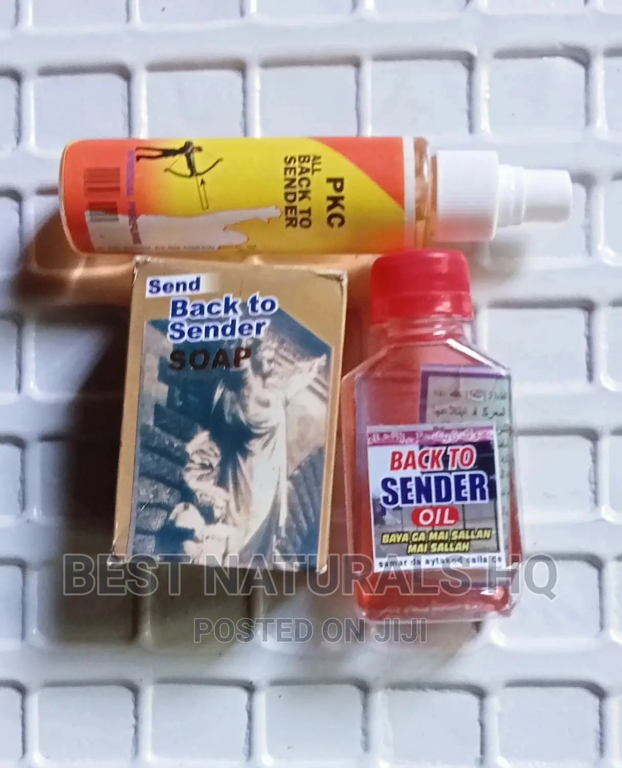 Back to Sender Soap Oil and Perfume
